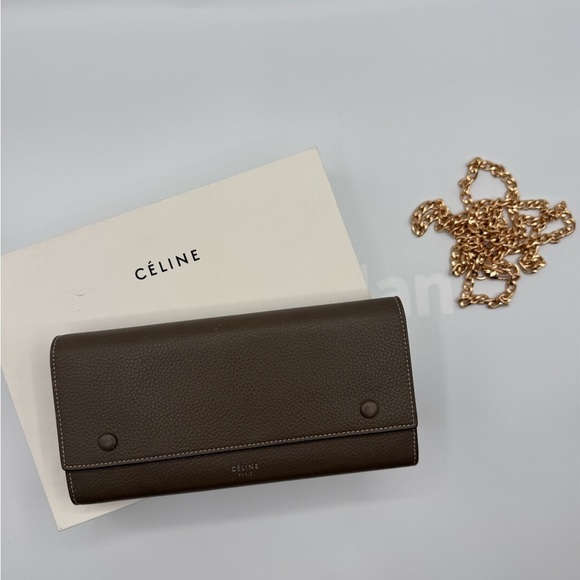 Celine Wallet | Large Flap Multifunctional Continental | Good Condition - Picture 1 of 16